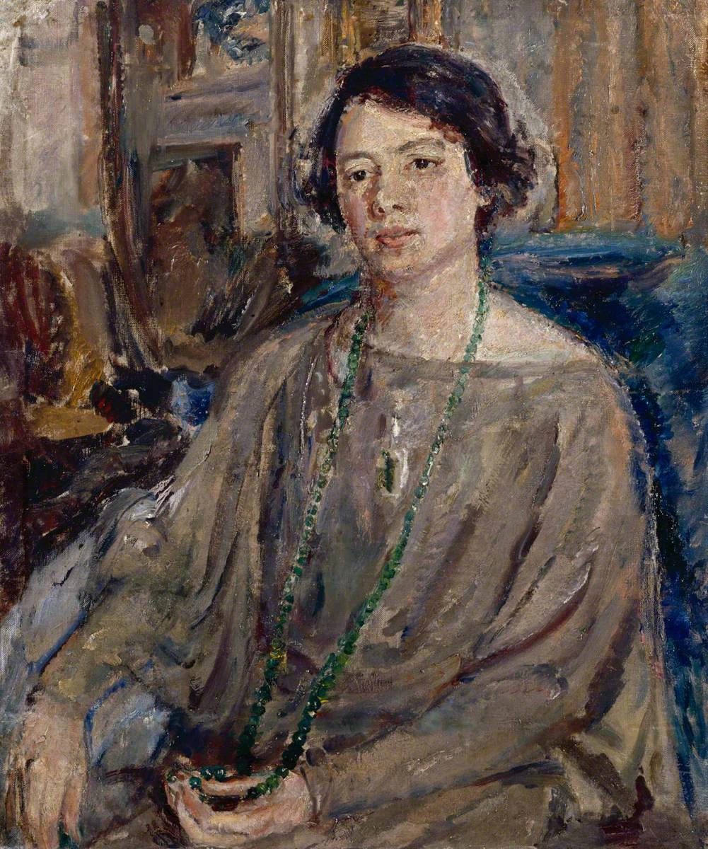 Ethel Walker - La collana di giada, Royal Academy of Arts